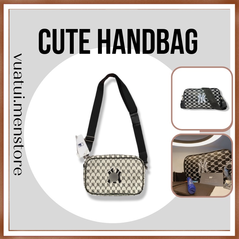 Túi Đeo Chéo Hộp Nam Nữ Họa Tiết Monogram NY Nổi Bật Form Chuẩn Thời Trang vuatui.store