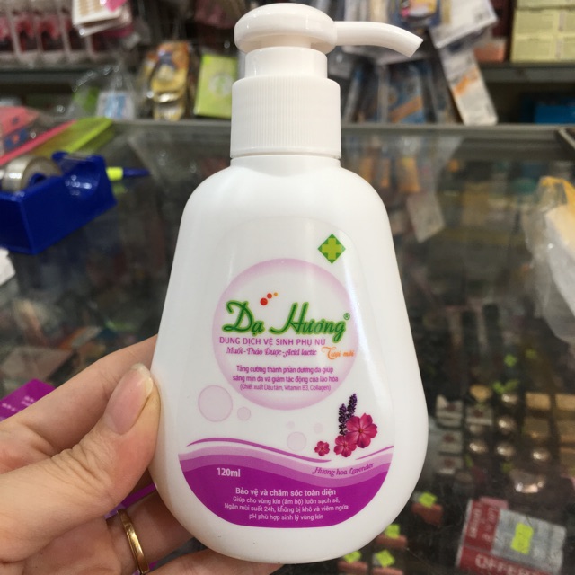 Dung dịch vệ sinh phụ nữ Dạ Hương hương Lavender 120ml