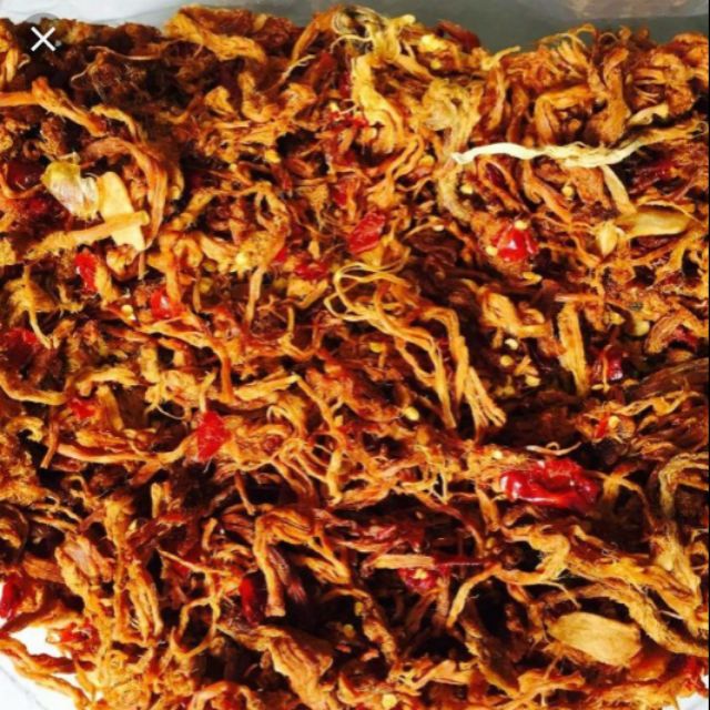 Khô heo cháy tỏi ớt 1000gr