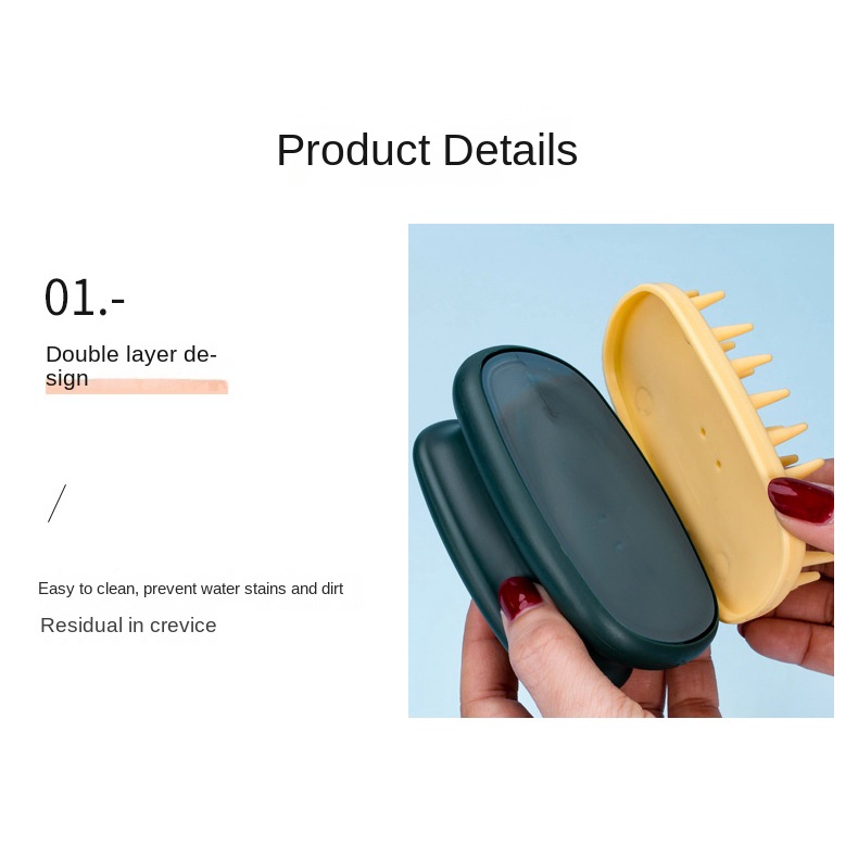 Bàn Chải Silicone massage Da Đầu