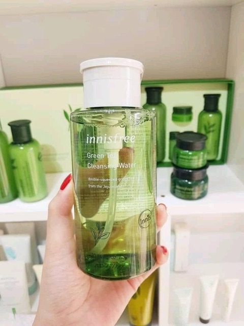 ( Mẫu mới 2019 ) Nước Tẩy Trang Trà Xanh INNISFREE GREEN TEA CLEASING WATER 300ml | BigBuy360 - bigbuy360.vn