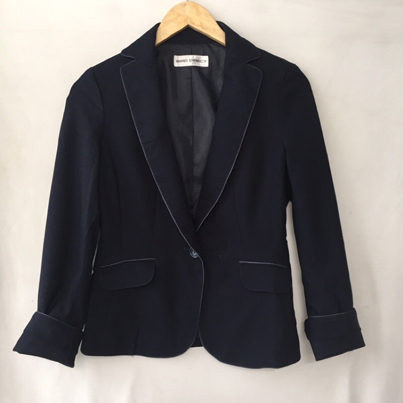 Áo blazer Bird Nhật mới cen siêu xinh màu xanh đen