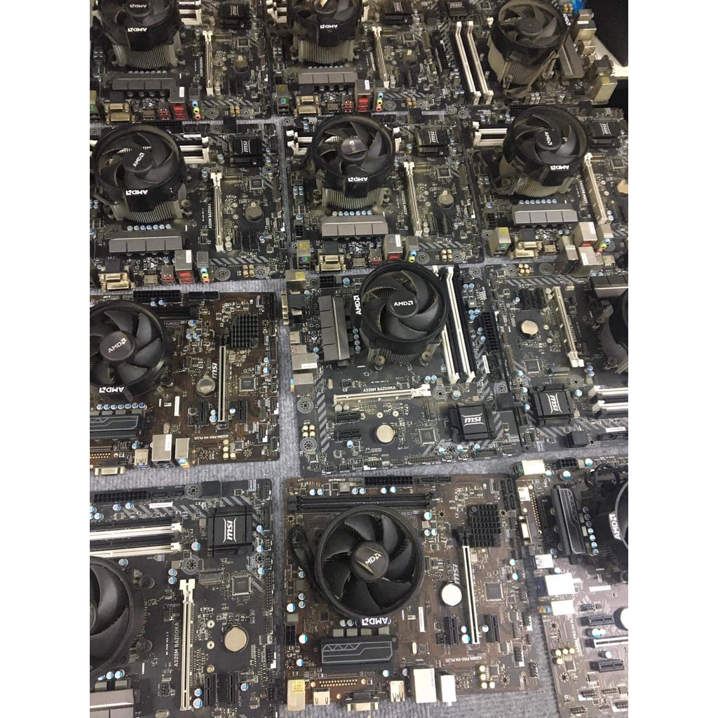 Mainboard MSI A320M BAZOOKA qua sử dụng. Bo mạch chủ MSI A320m hàng đẹp như mới