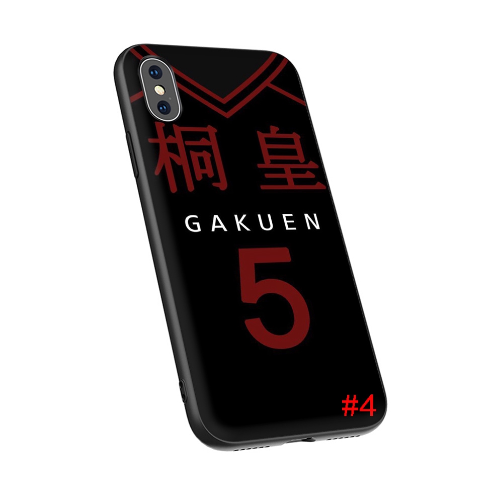 Ốp điện thoại mềm in hình Kuroko's Basketball 2 cho iPhone 11 11Pro 6 6s 7 8 Plus X XR XS Max