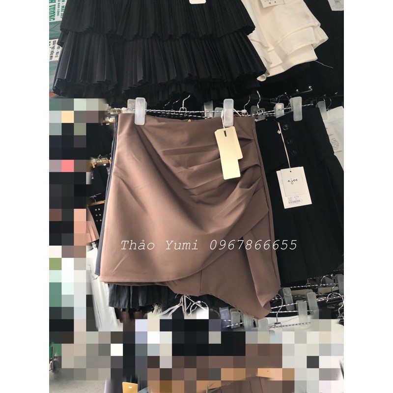 chân váy váy chữ A vạt lệch hàng chuẩn | BigBuy360 - bigbuy360.vn