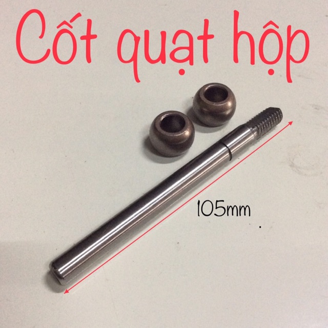 Trục quạt hộp dài 105mm hoặc trục quạt hút mùi dài 95mm