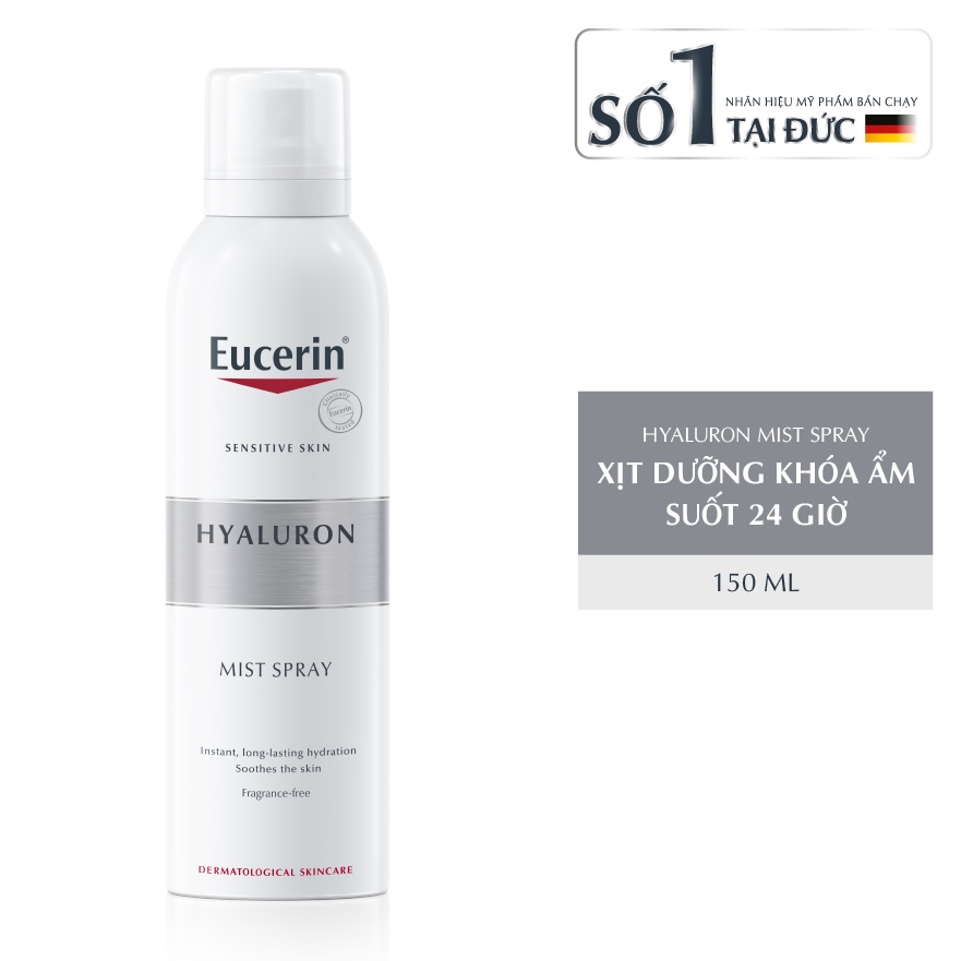 Xịt Dưỡng Ẩm Eucerin Cho Da Nhạy Cảm 150ml Cocolux