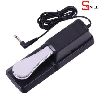 Universal Sustain Pedal Foot Pedal with Piano Style Action for Electronic Keyboards Digital Piano