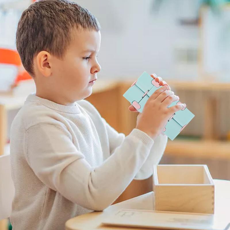 JPRICE 【COD】Macaron Đồ Chơi Khối Lập Phương Vô Cực Giúp Giải Tỏa Căng Thẳng