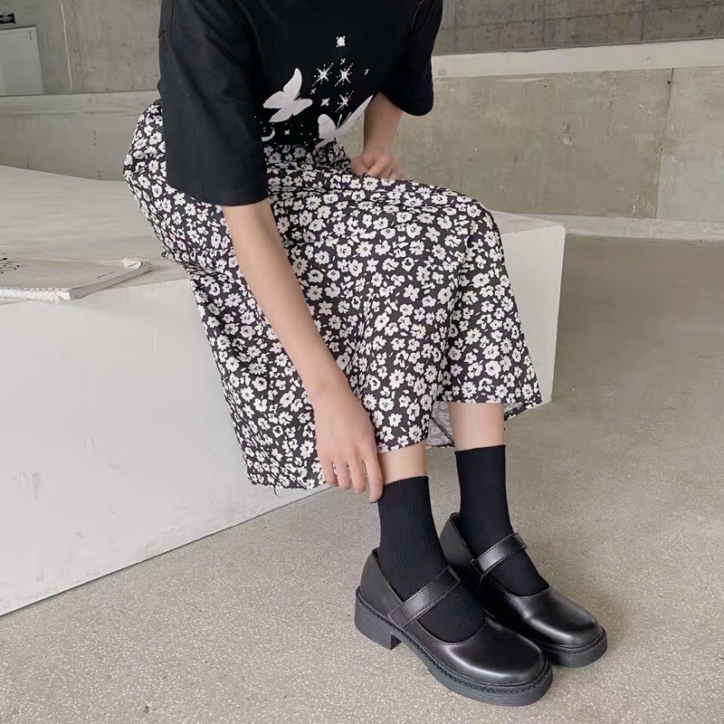 (Sẵn trắng 37) Giày ulzzang đế cao xinh xắn | BigBuy360 - bigbuy360.vn