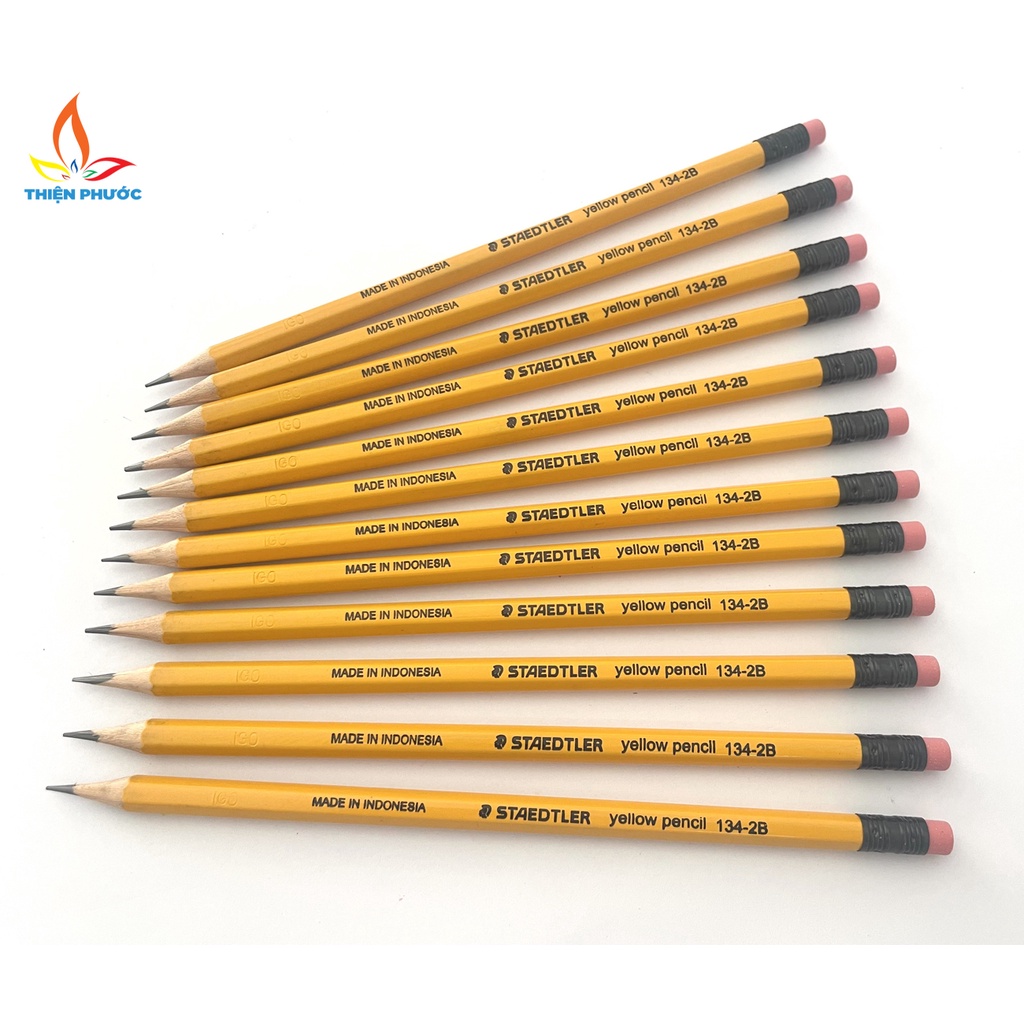 Bút chì 2B Staedtler 134 [Hộp 12 cây] SUKADO