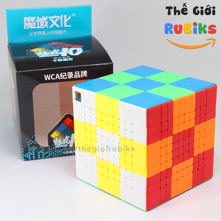 Rubik 10x10 MoYu MeiLong 10 10x10x10 Khối Lập Phương Rubic 10 Tầng Đồ Chơi Thông Minh