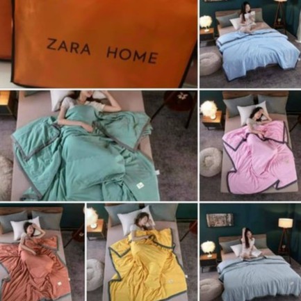 Chăn Hè Đũi Zara Home cao cấp (hàng chuẩn có 3 tem)