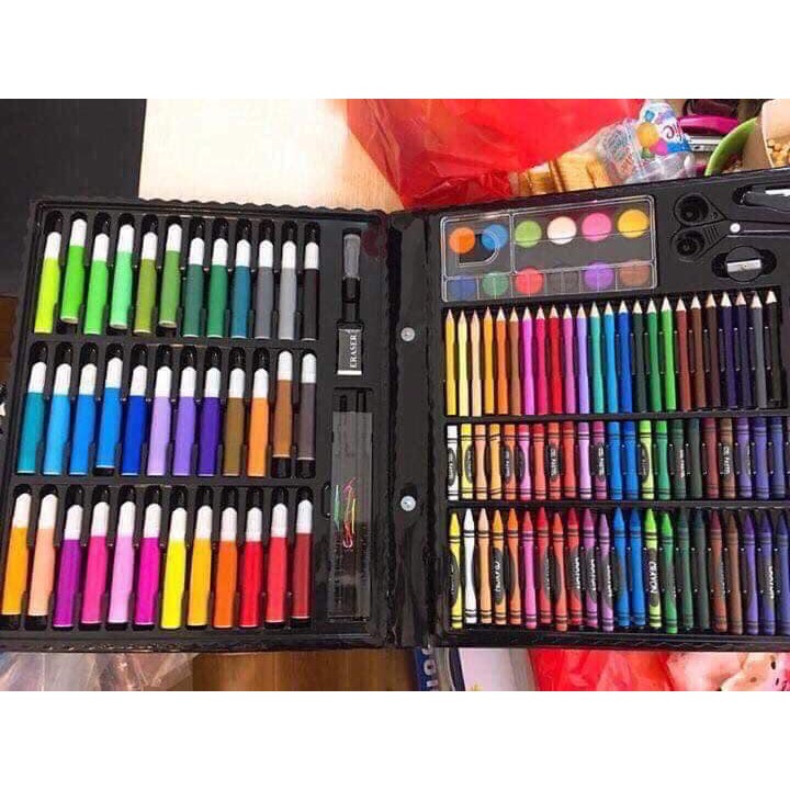 Hộp màu vẽ 150 chi tiết dành cho các bé yêu mỹ thuật( FRRYSHIP 125K)