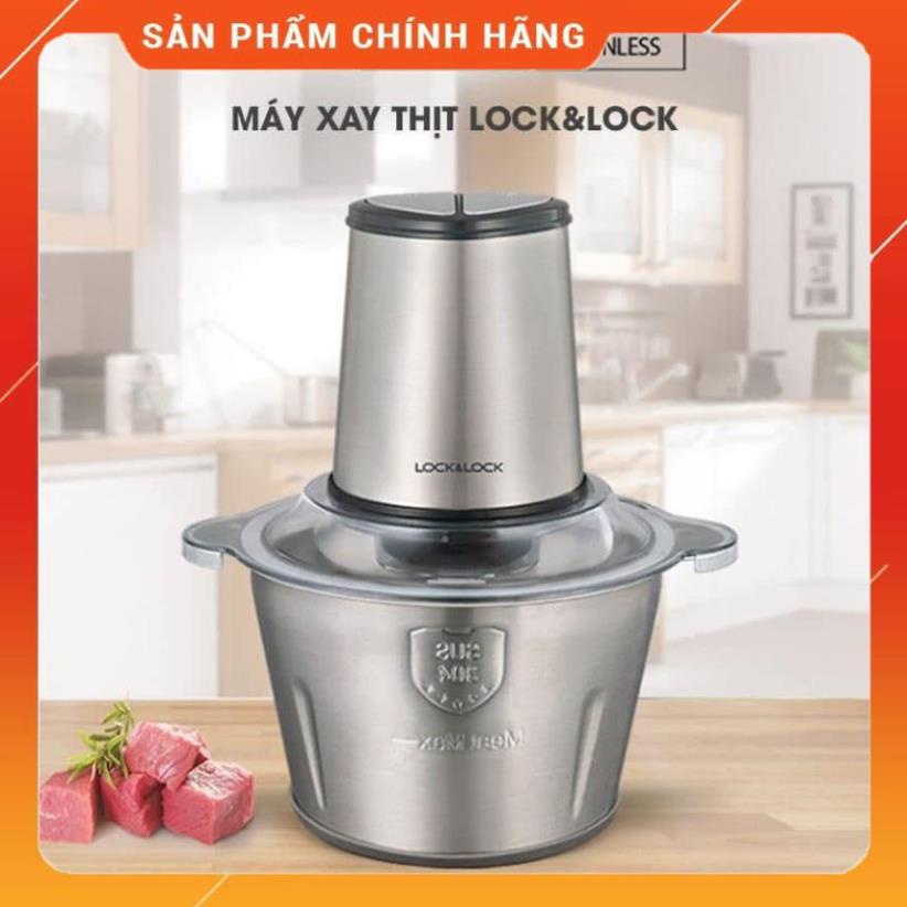 Máy Xay Thịt Lock&Lock cối inox EJM172 | EJM241 2 Lít (Bảo hành 12 tháng)