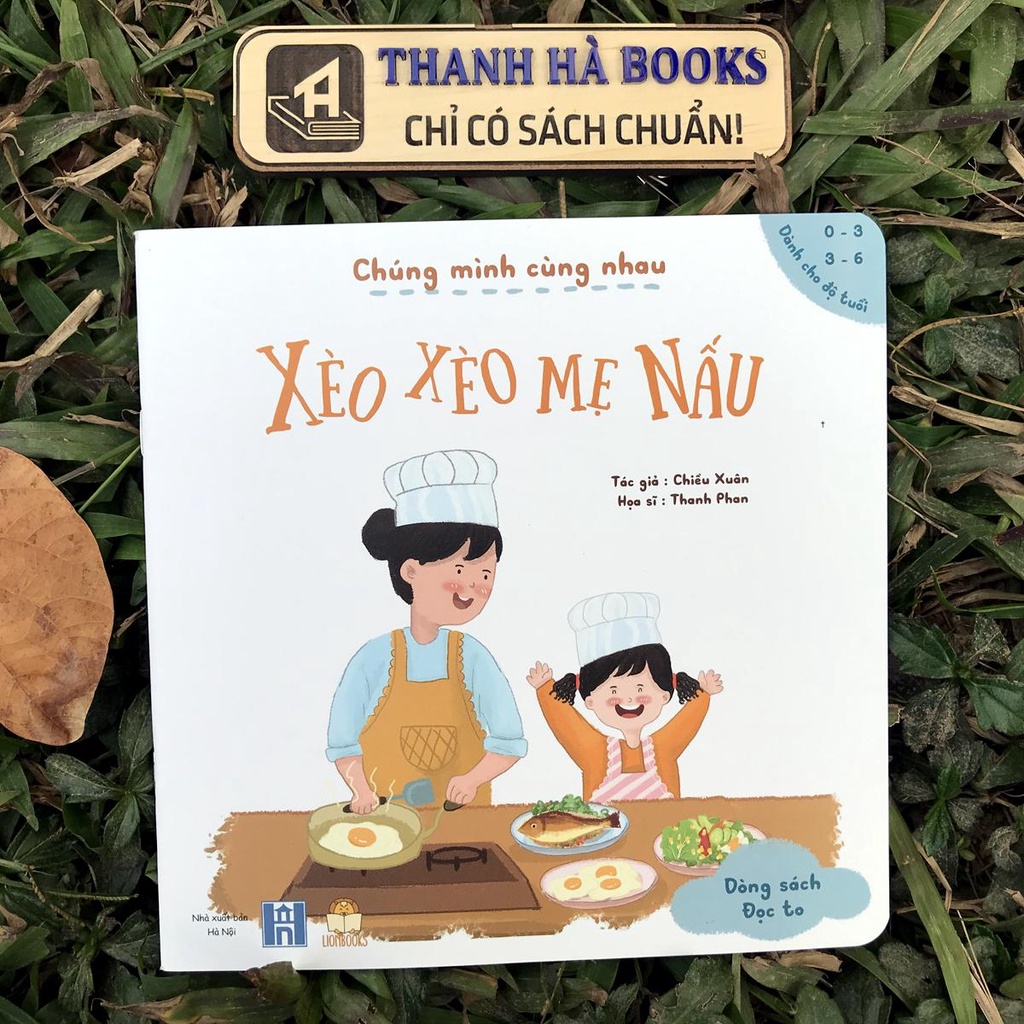 Sách -  Chúng mình cùng nhau, Cảm xúc của con và Chu du cùng những người bạn - Dòng sách đọc to Lionbooks (Lẻ tùy chọn)