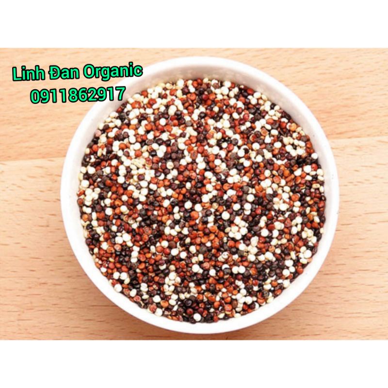 [MỚI] Hạt Diêm Mạch Ba Màu Úc Absolute Organic Mixed Quinoa 400g date 2023