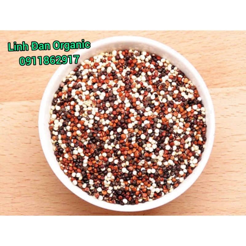 🌿 Hạt Diêm Mạch Ba Màu Úc Absolute Organic Mixed Quinoa 400g date 2025