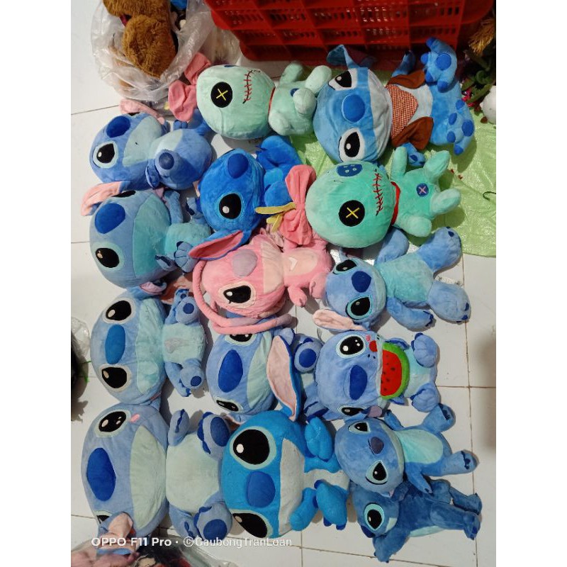 Gấu bông Stich xanh size 30_60cm