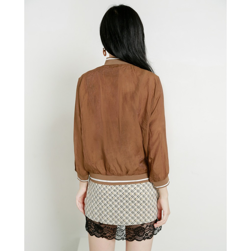 [Mã FAMALLT5 giảm 15% đơn 150k] Áo khoác Bomber cổ bo dài tay J-P Fashion | BigBuy360 - bigbuy360.vn