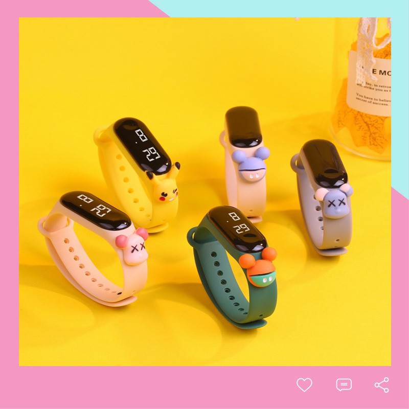 Đồng hồ trẻ em nam nữ nhân vật hoạt hình DH109 cực xinh