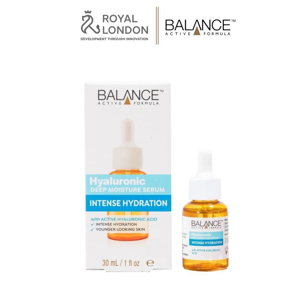 [MEMBERSHIP GIFT] Combo trắng da căng mượt serum Vitamin C + serum Hyaluronic Balance Active Formula 30ml/ chai