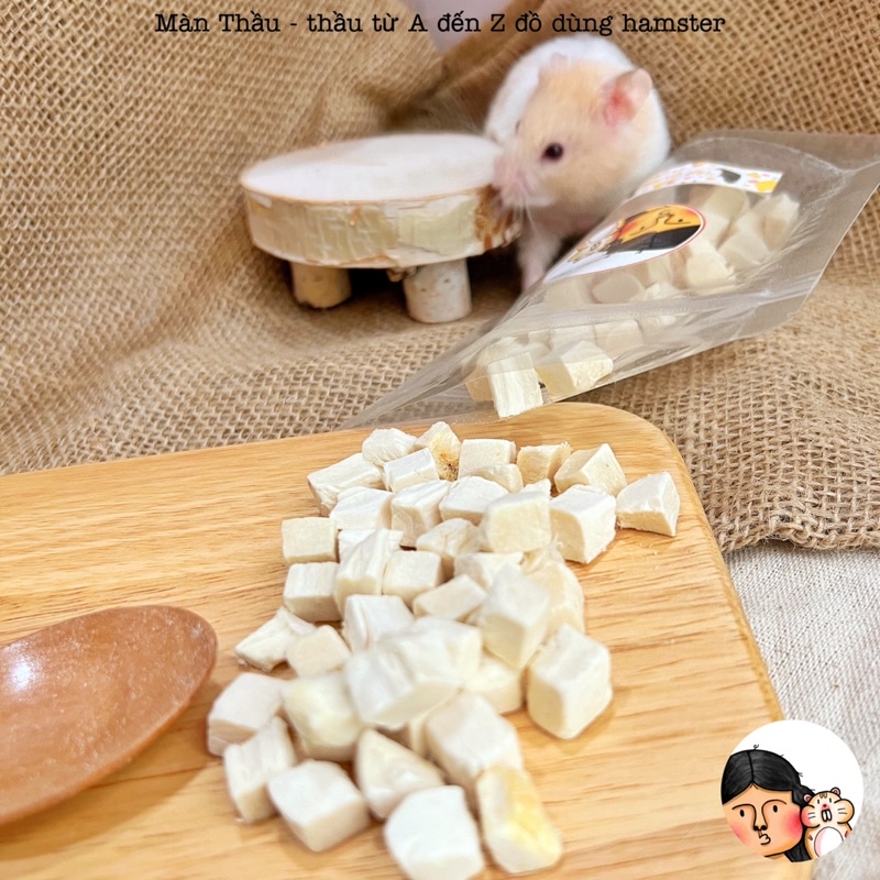 Thịt gà sấy dành cho Hamster
