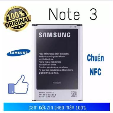 Pin Zin cho Samsung Galaxy Note 3 N9000