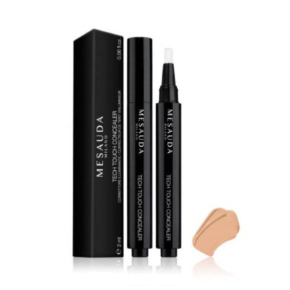 Kem Che Khuyết Điểm MESAUDA Tech Touch Concealer Lâu Trôi, Độ Che Phủ Cao, Chống Nắng