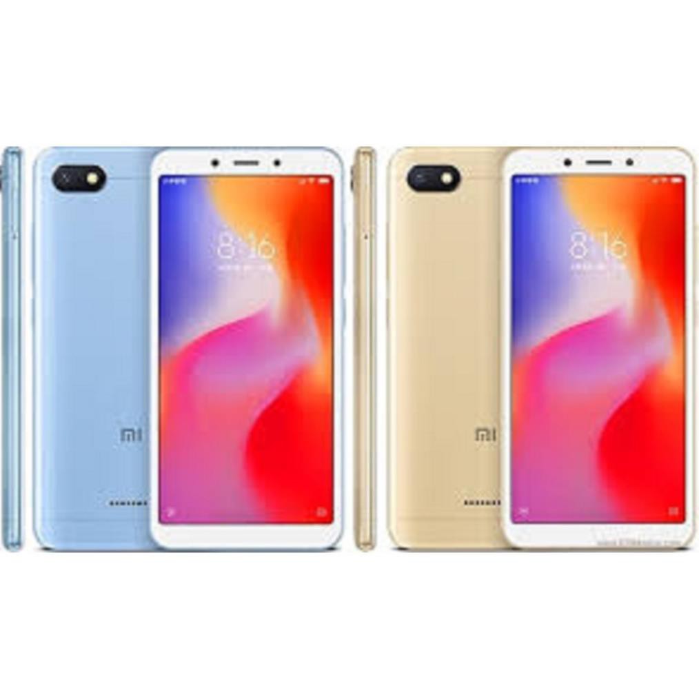 điện thoại Xiaomi Redmi 6a ram 4G/64G 2sim có TIẾNG VIỆT, chơi Game nặng mượt