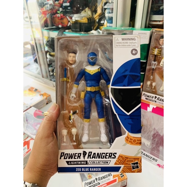 Đồ chơi siêu nhân Mô hình Power Ranger Lightning ZEO RANGER Hasbro