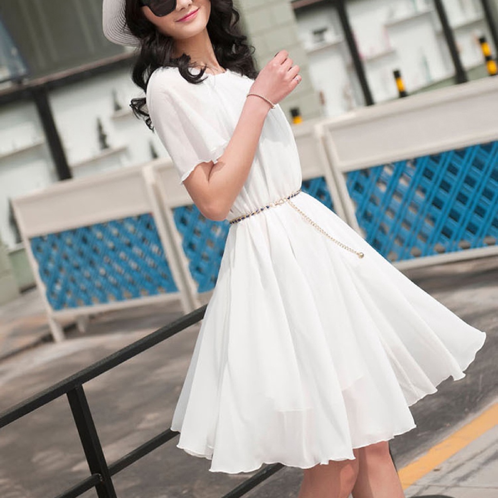 Thắt Lưng Nữ Đính Hạt Giả Ngọc Trai