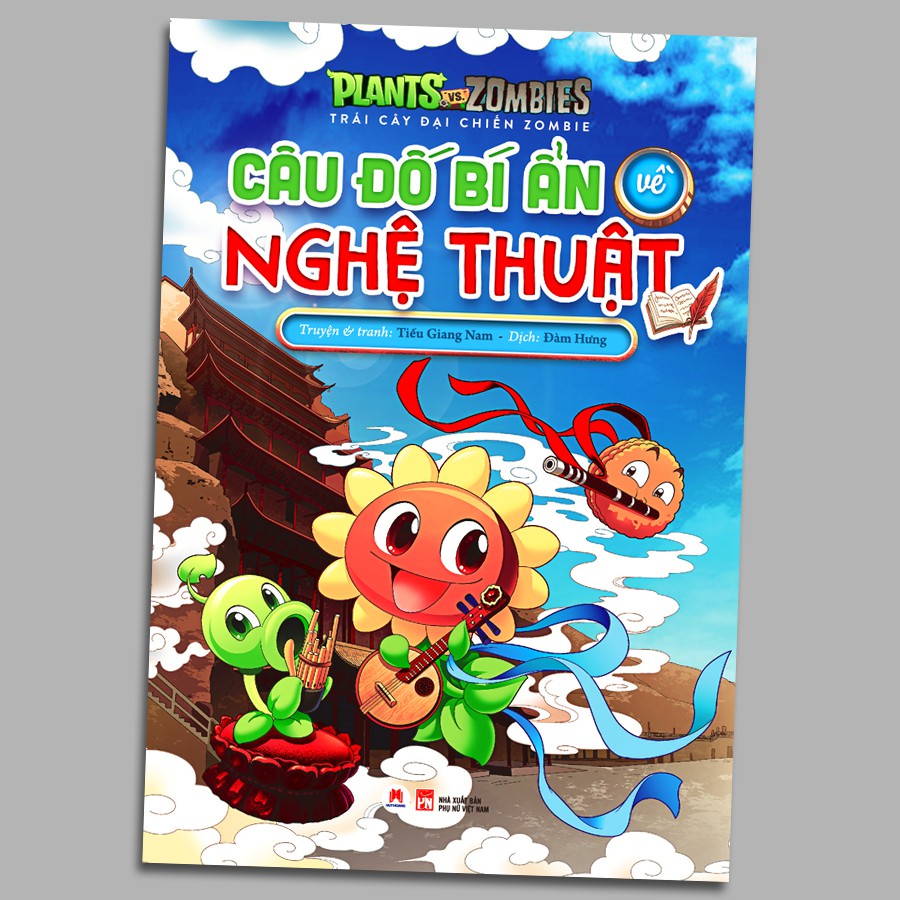 Sách - Trái Cây Đại Chiến Zombie - Câu Đố Bí Ẩn Về Nghệ Thuật