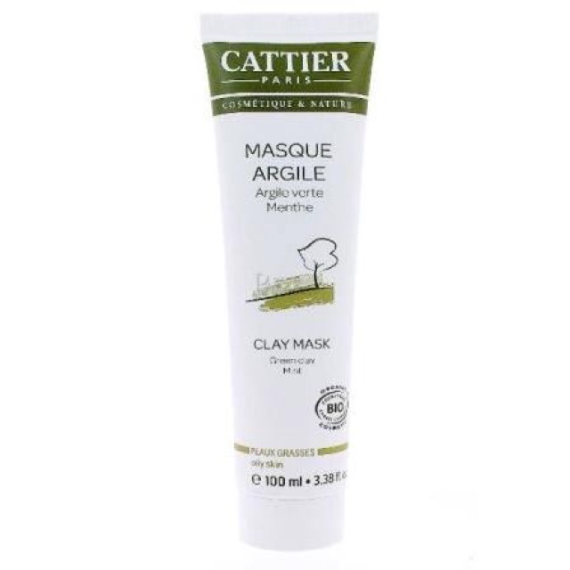 Mặt nạ đất sét xanh Cattier