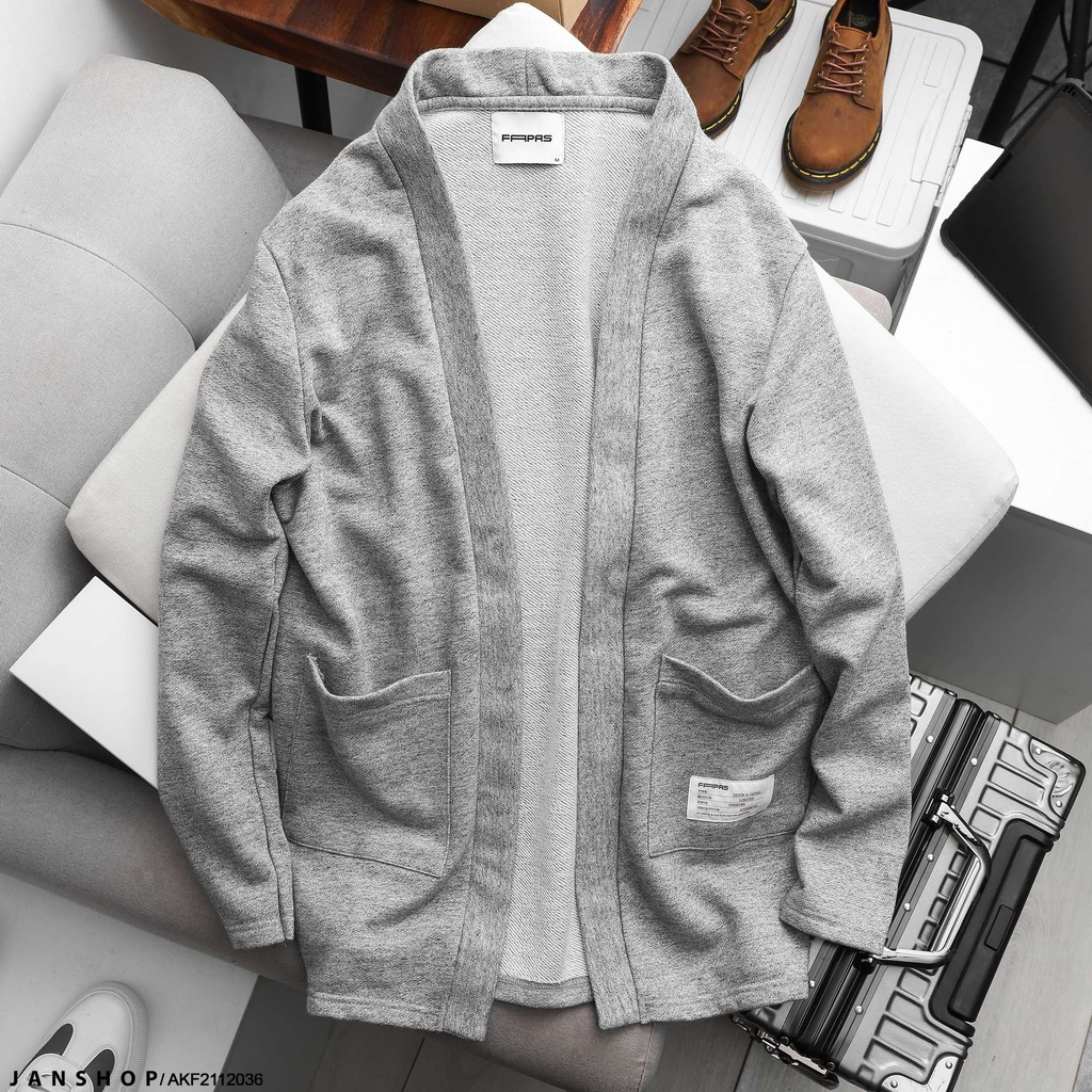 Áo Khoác Cardigan Vải Nỉ Ấm Áp Vừa Đủ, Co Giãn Nhẹ