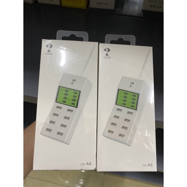 ổ cắm điện sạc nhanh với 8 cổng usb tiện lợi