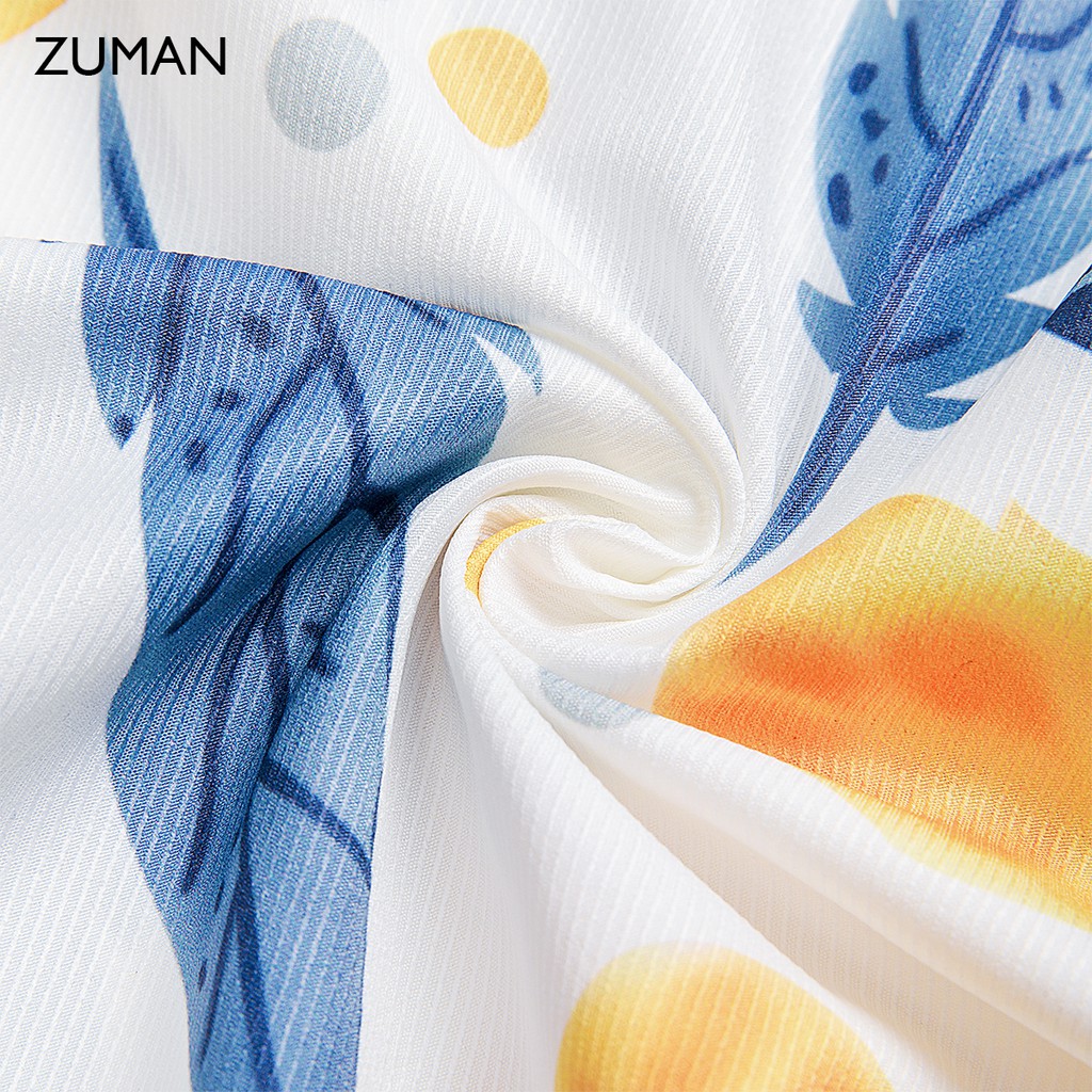 Áo sơ mi họa tiết tay ngắn nam Eagle Feathers ZUMAN  ASM147 form suông, chất lụa vân chéo, thoáng mát, không nhăn | BigBuy360 - bigbuy360.vn