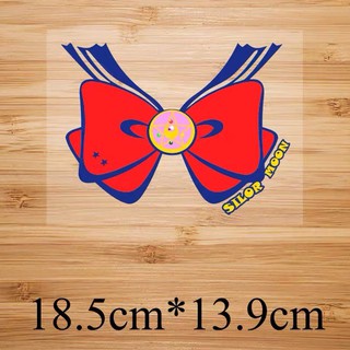 Sticker ủi áo dễ thương - hình nơ đỏ 🎀🎀🎀