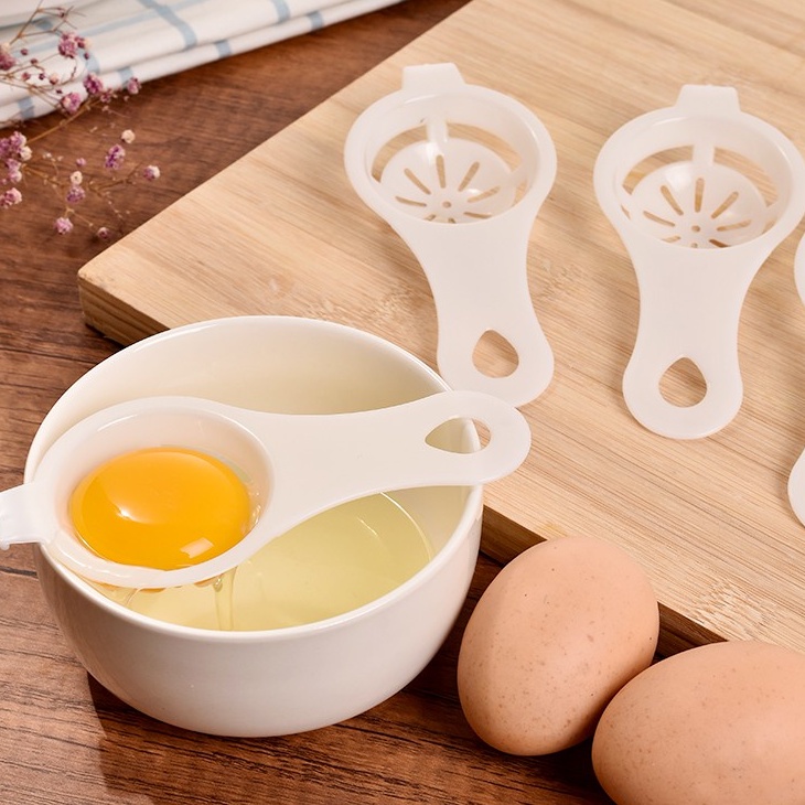 Dụng cụ tách lòng đỏ trứng tiện lợi bằng nhựa