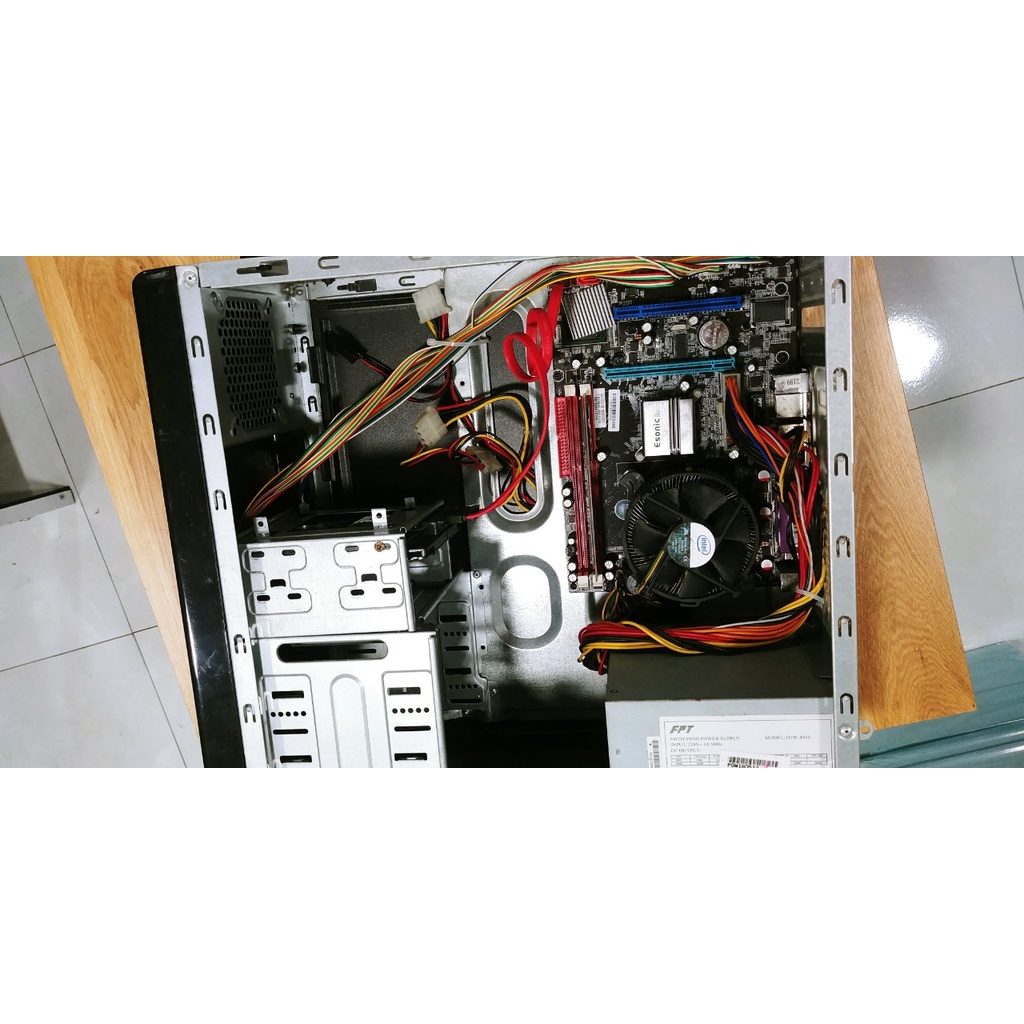 NGUYÊN BỘ PC VĂN PHÒNG GIÁ KHÔNG THỂ RẺ HƠN PENTIUM E5500 DÀNH CHO NHU CẦU HỌC TẬP GIẢI TRÍ XEM PHIM 