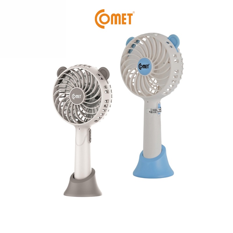 Quạt sạc Cầm Tay Comet CRF0804 3W có đế rời