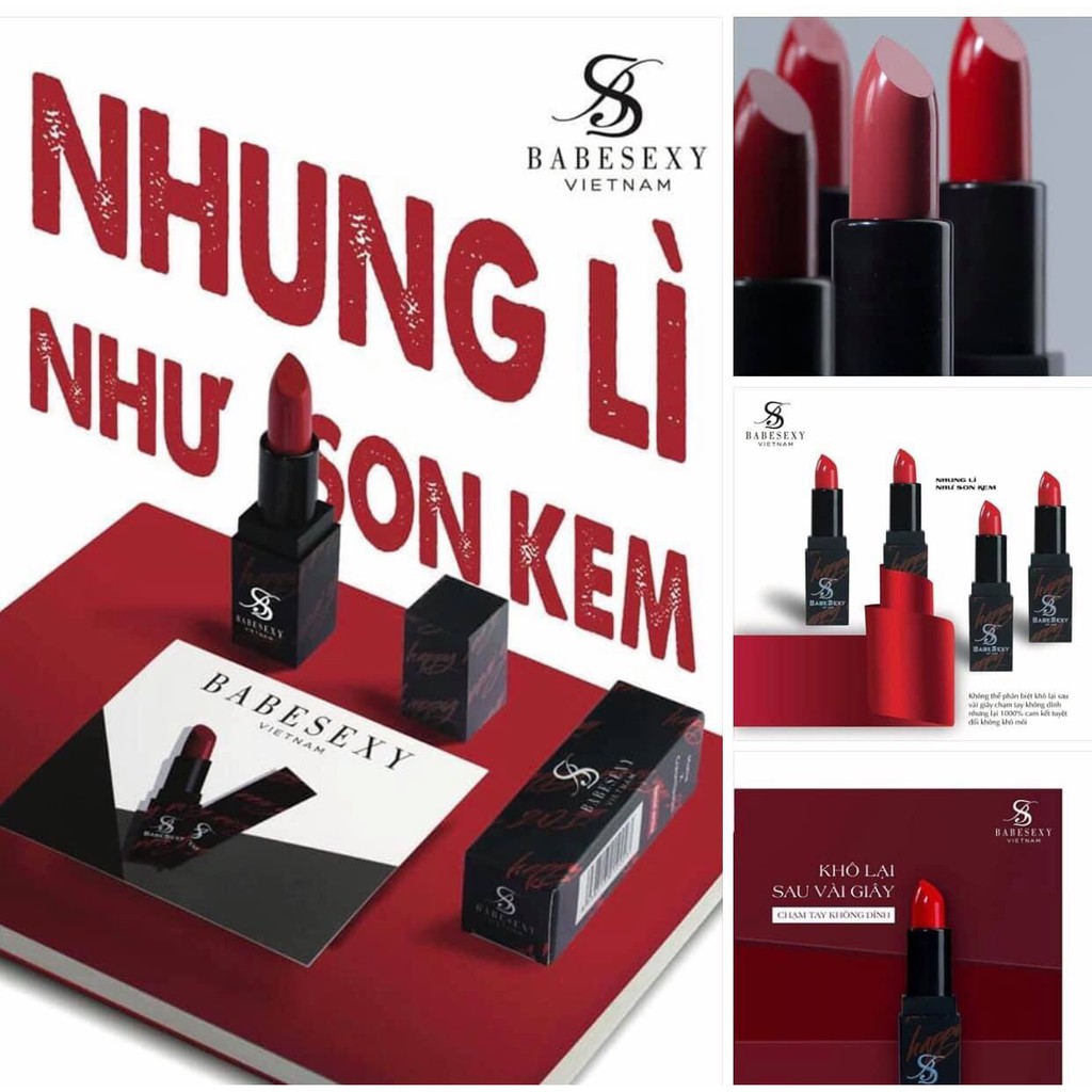 Son Tri Ân Babesexy (3 cây)