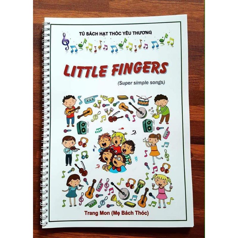 Học liệu bài hát tiềm thức Little Fingers