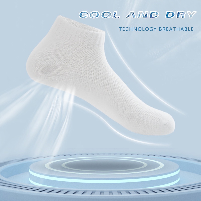 1 Đôi Tất Lưới Thoáng Khí Chất Lượng Cao Cho Nam