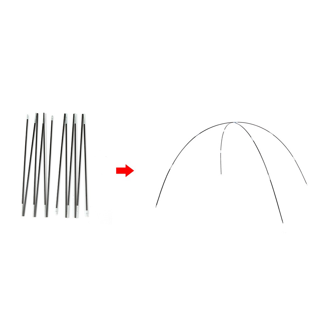 Set 2 thanh dựng lều trại tiện dụng | BigBuy360 - bigbuy360.vn