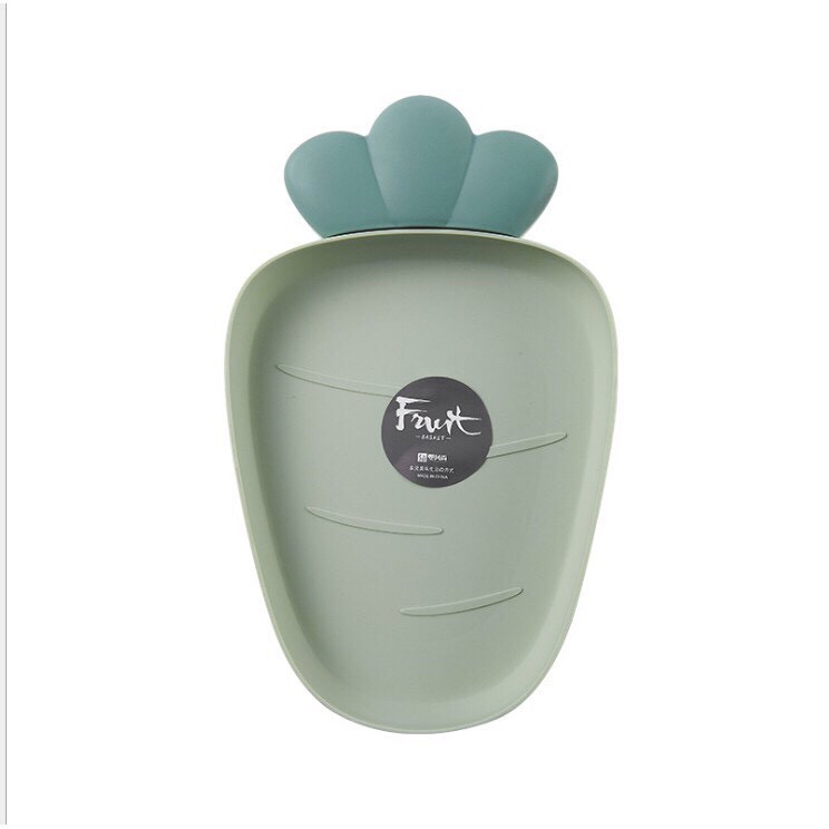 Khay Ăn Dặm Hình Cà Rốt Cho Bé Chống Rơi Vỡ