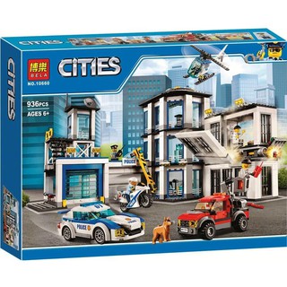 Lắp ráp Cities Lắp ráp Sở cảnh sát 10660 - 936 chi tiết