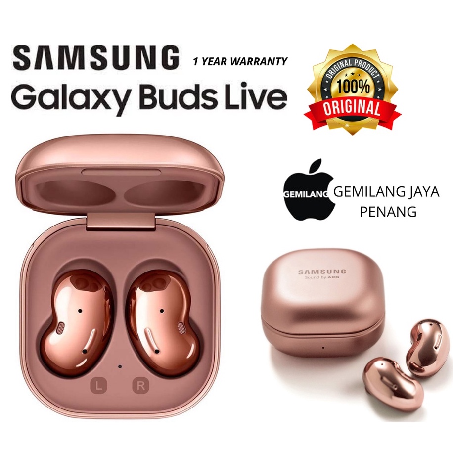 Tai Nghe Nhét Tai Bluetooth Không Dây Samsung Galaxy buds live R180 / 1 Năm