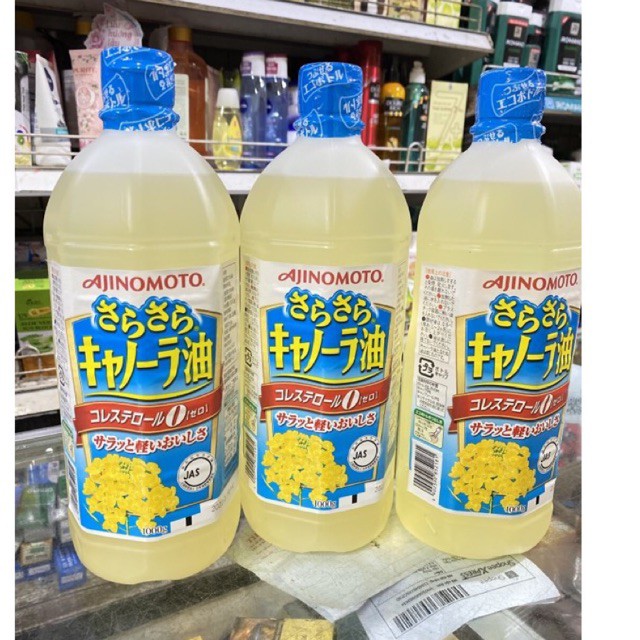 Dầu Ăn Hạt Cải Ajinomoto Nhật Bản Chai 1L