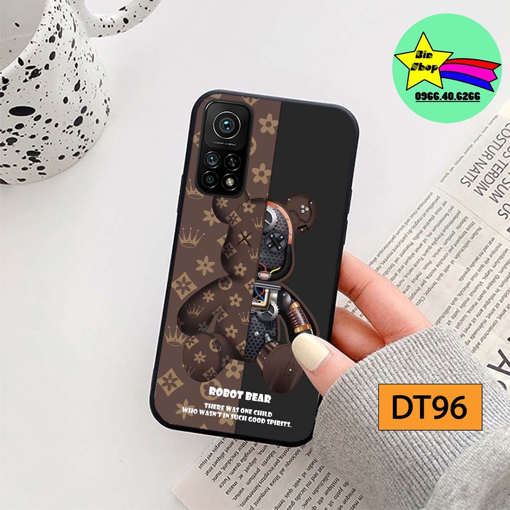 Ốp lưng Xiaomi Redmi Note 11 4g / Redmi Note 11 Pro / Redmi Note 11S - ốp lưng thời trang cao cấp in hình Robot Bear